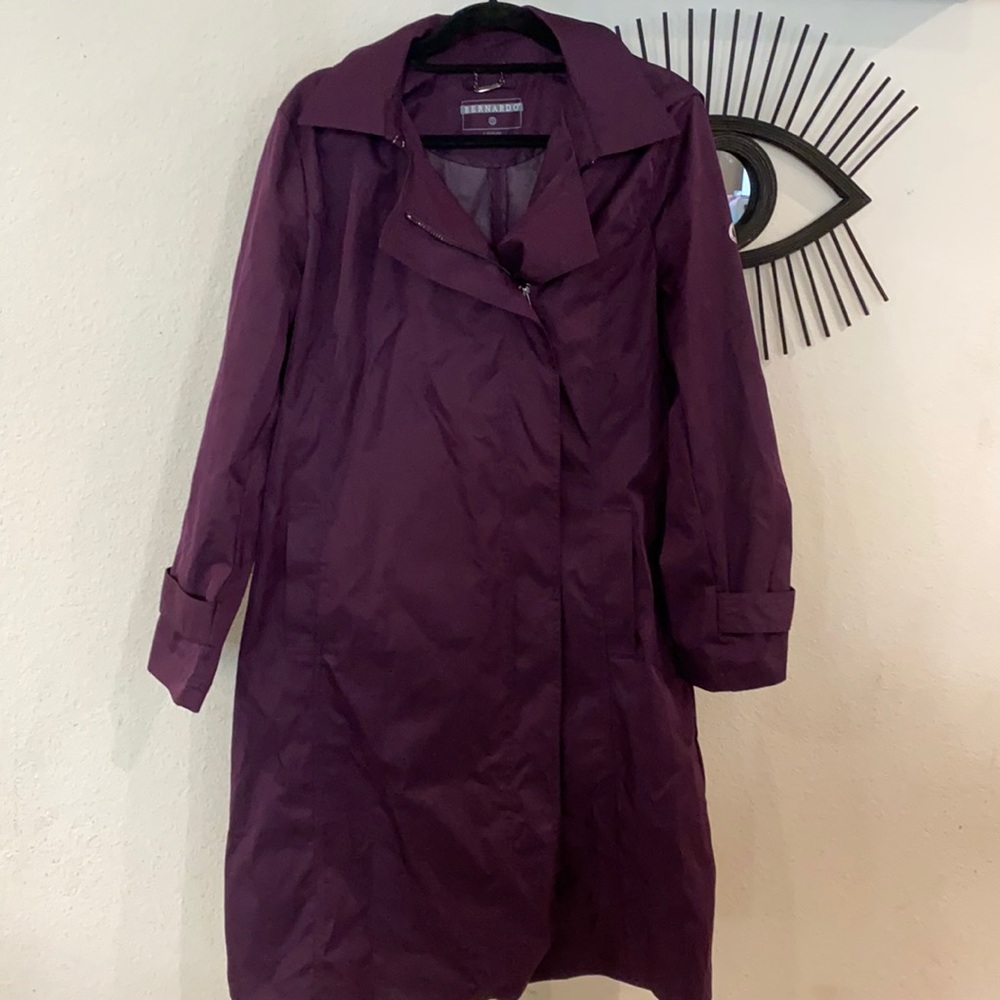 Bernardo trench coat with‎ hood